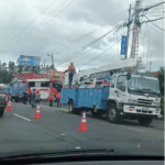 Accidente de tránsito fue registrado en el sector de la Antigua Aduana