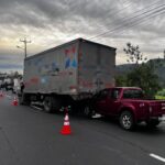 Accidente de tránsito entre tres vehículos fue registrado en el sector San Carlos